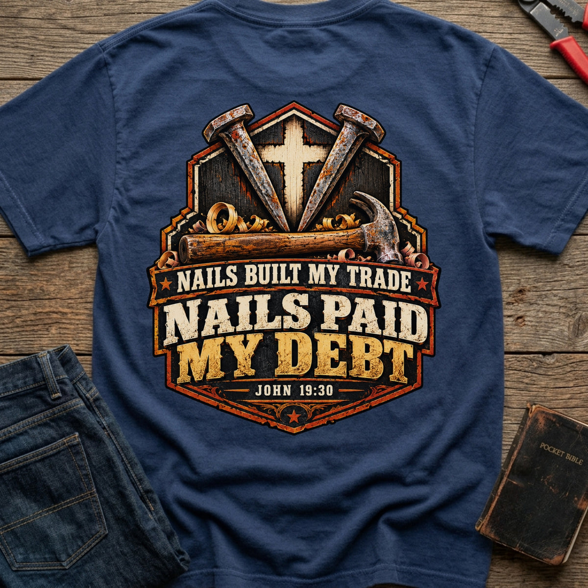 Nails Paid My Debt T-Shirt