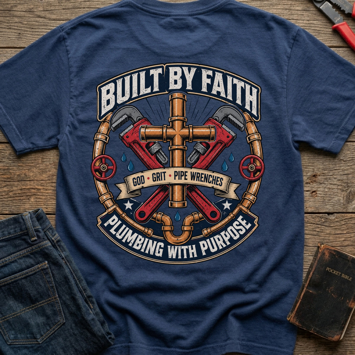 Pipe Wrenches T-Shirt