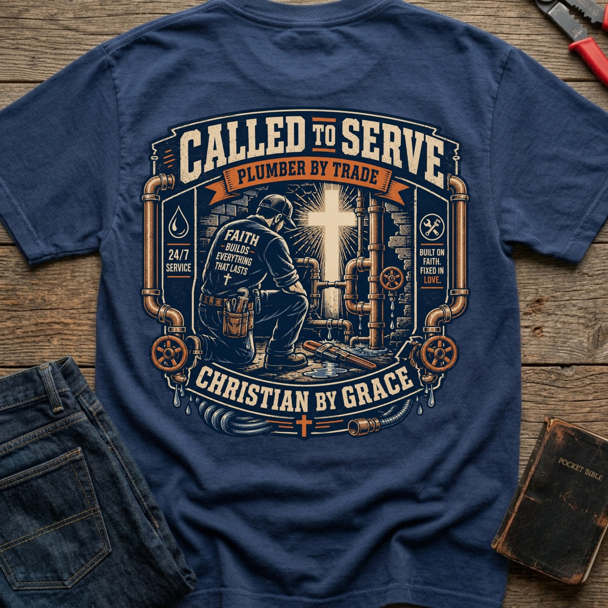 Plumber By Trade T-Shirt