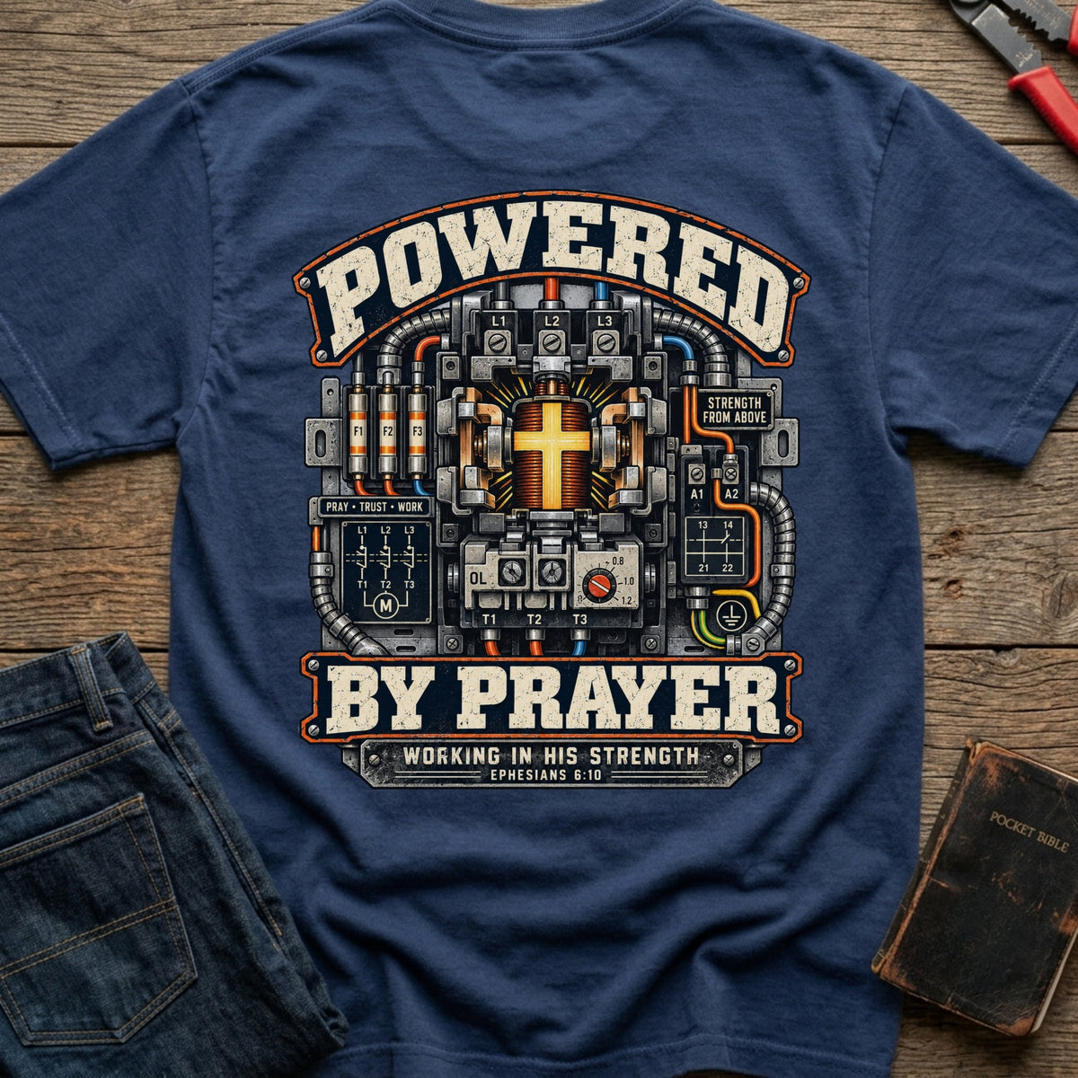 Powered By Prayer T-Shirt