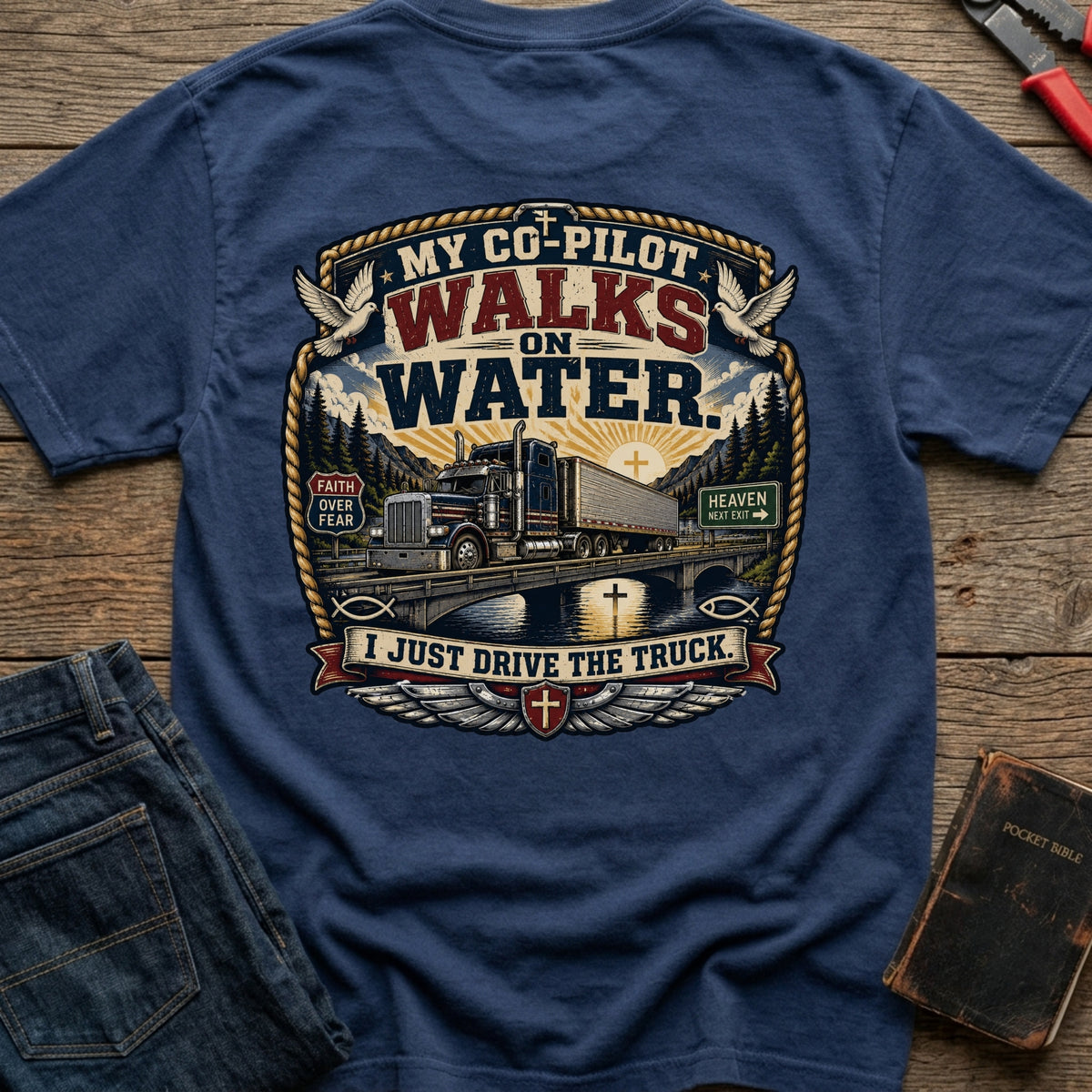 Walks On Water T-Shirt