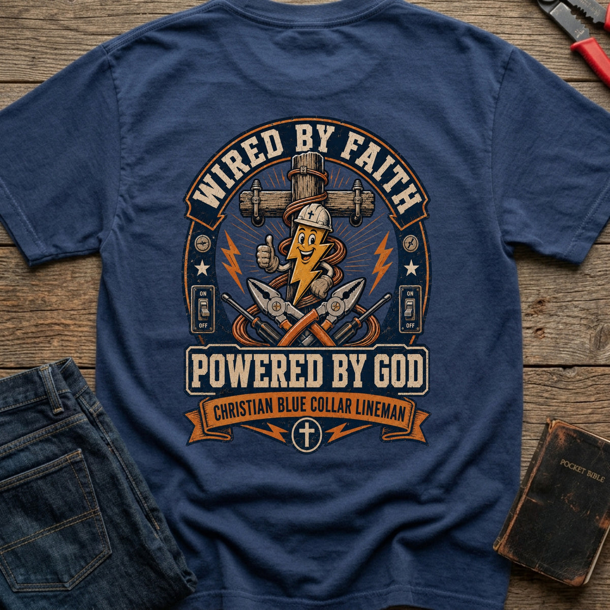 Powered By God T-Shirt