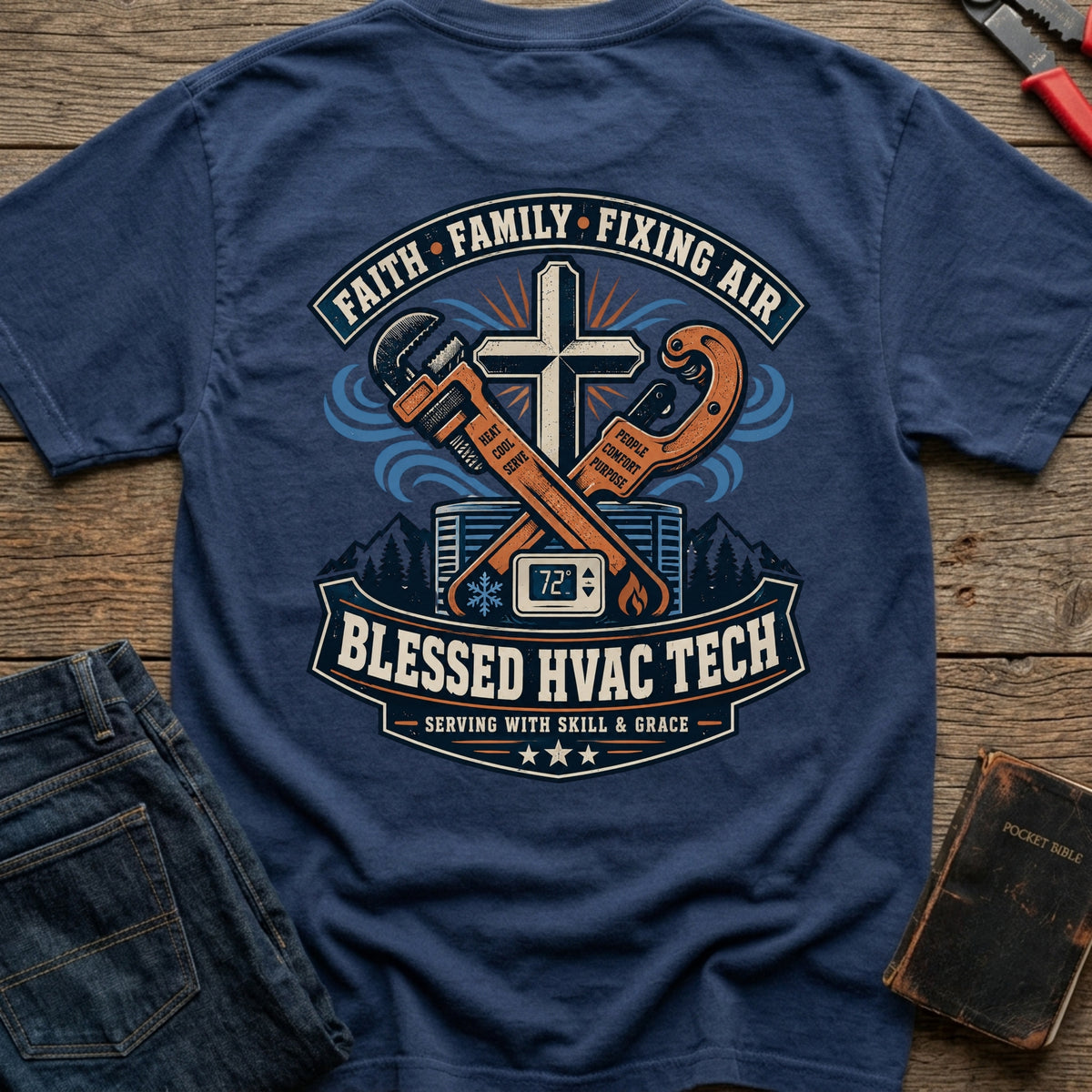 Blessed HVAC T-Shirt