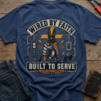 Wired By Faith T-Shirt