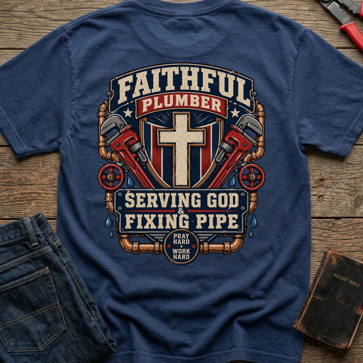 Faithful Plumbers T-Shirt