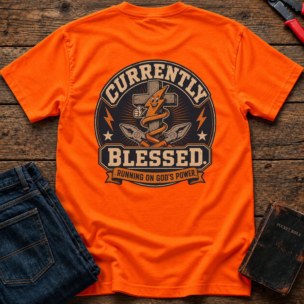Currently Blessed Hi-Vis T-Shirt