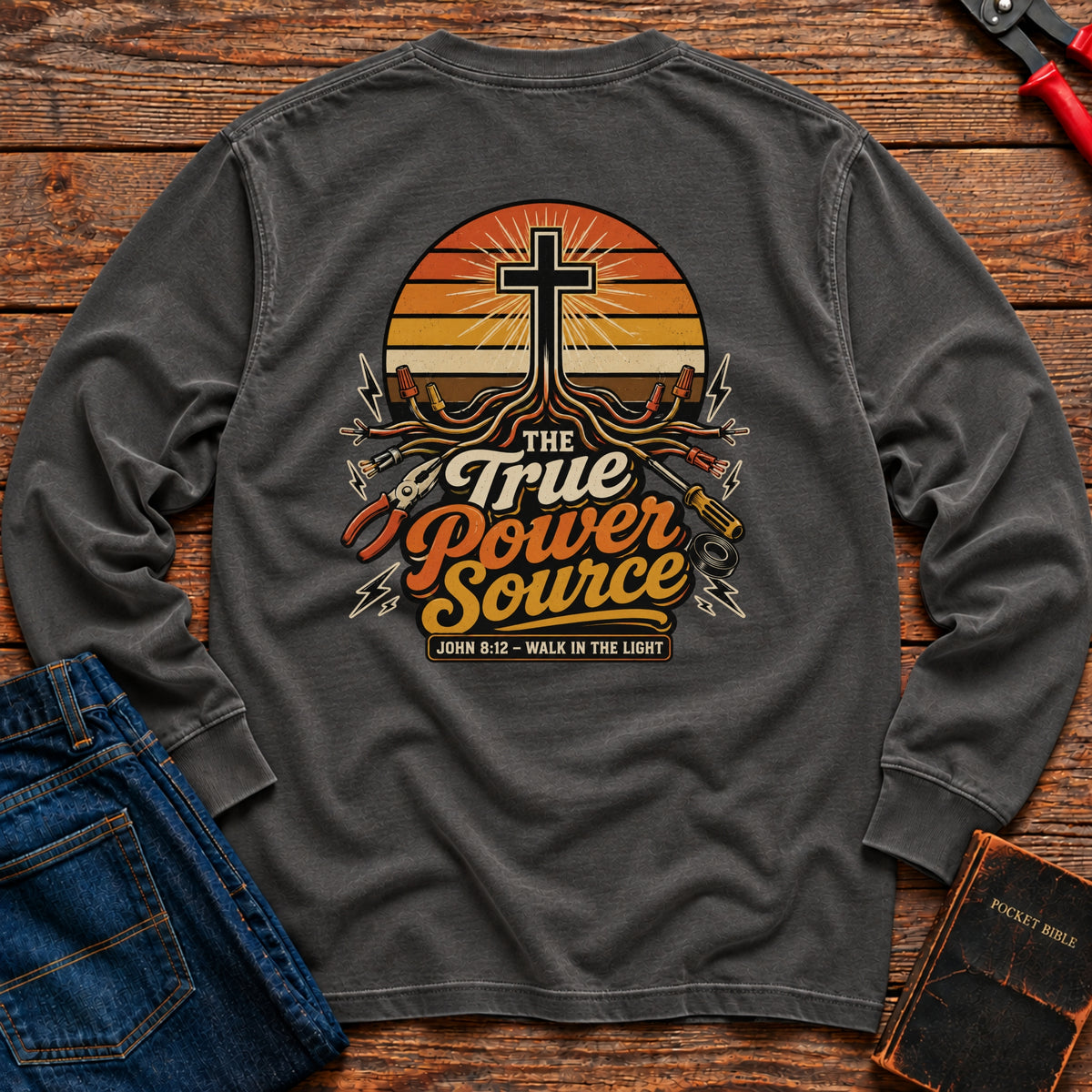 True Power Source Long Sleeve T-Shirt