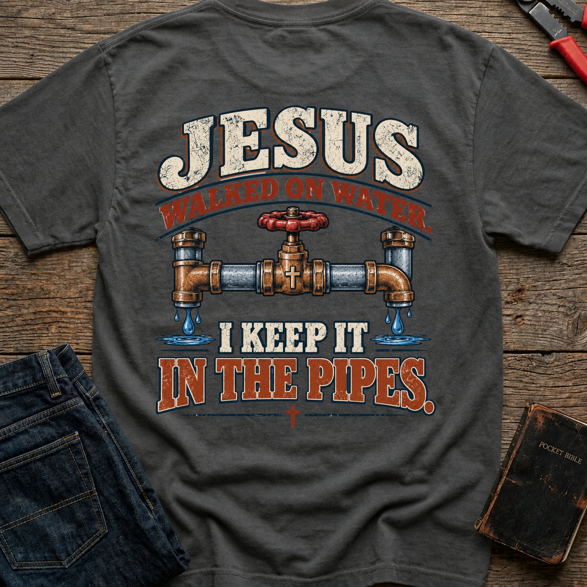 In The Pipes T-Shirt