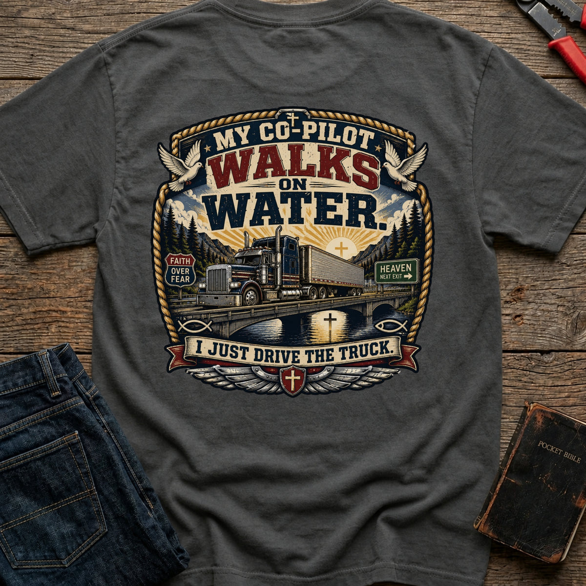 Walks On Water T-Shirt