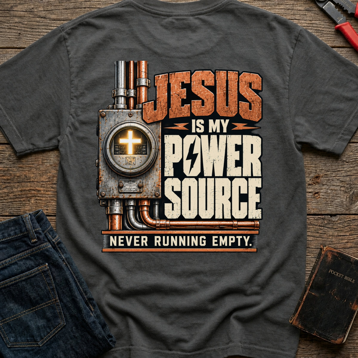 Jesus My Power Source T-Shirt
