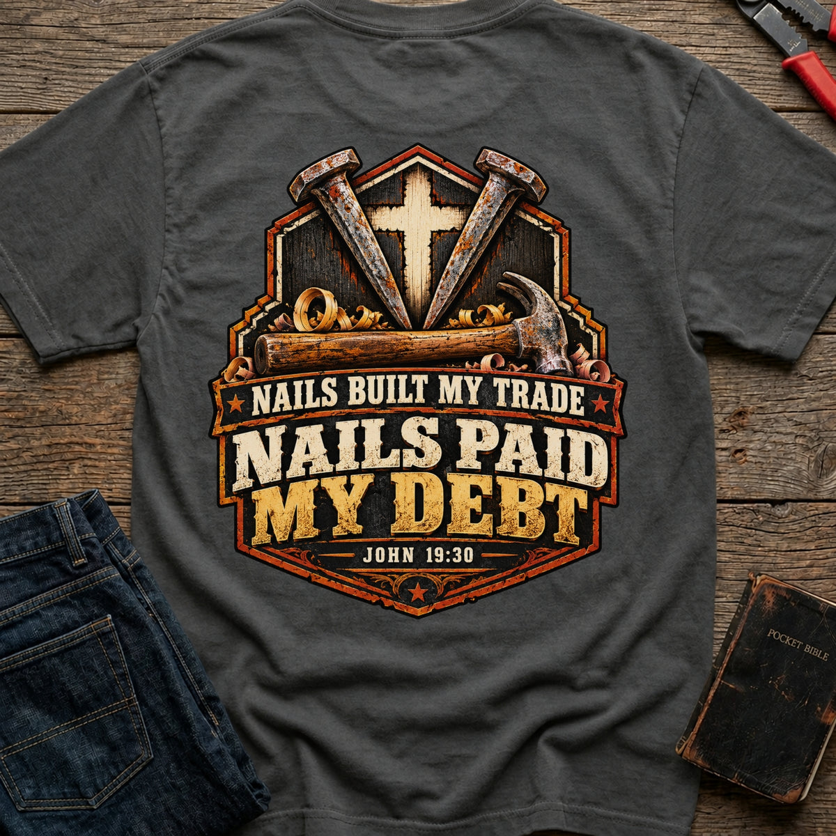 Nails Paid My Debt T-Shirt
