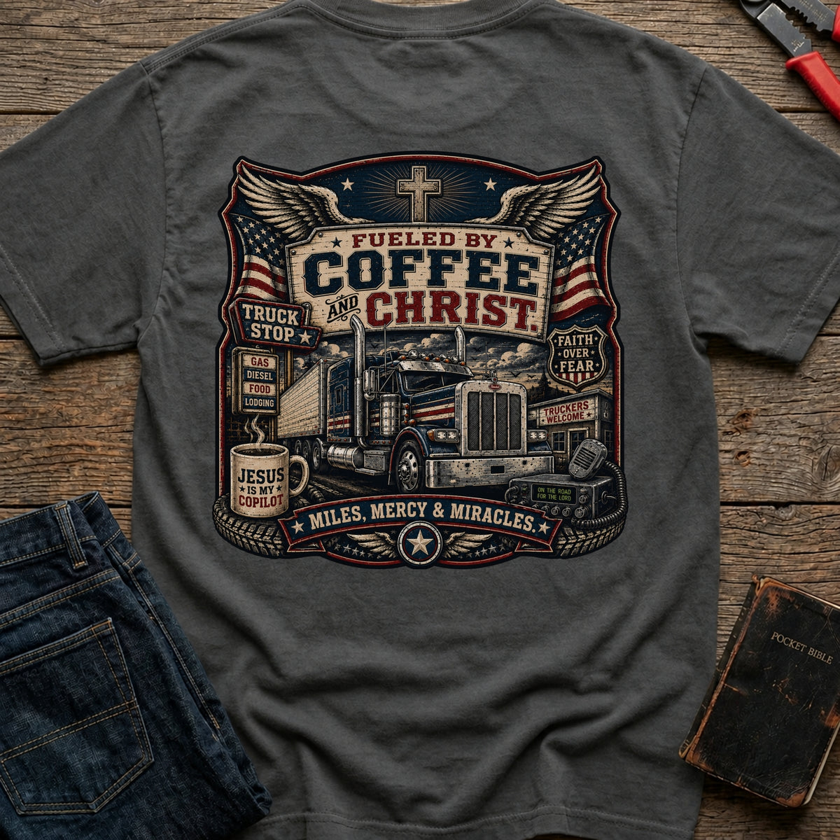 Fueled By Coffee T-Shirt