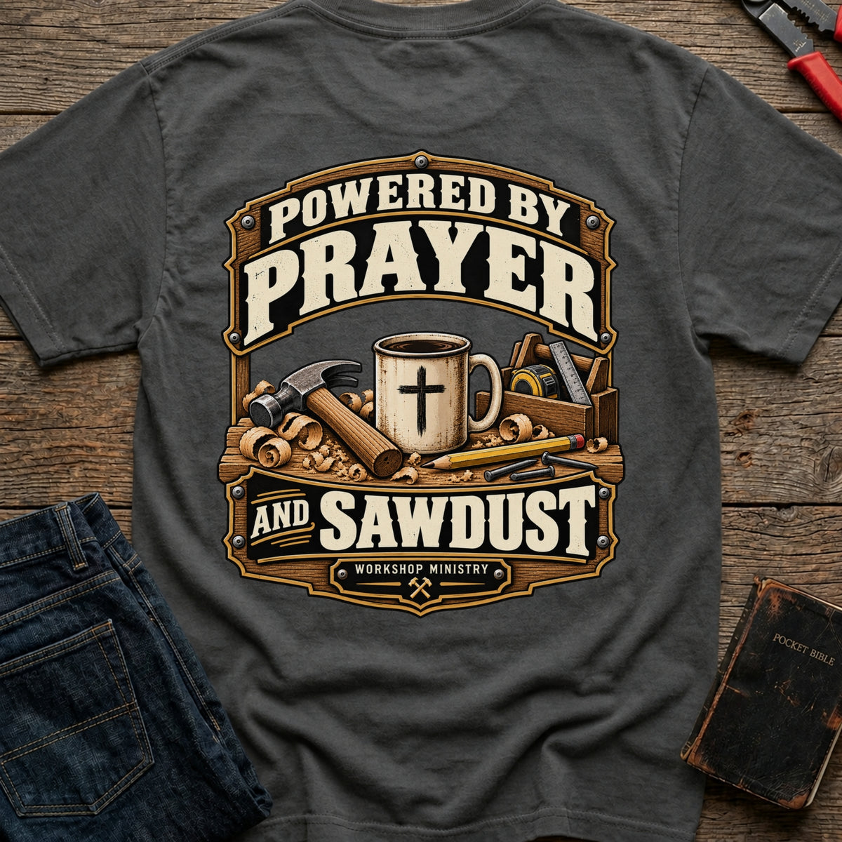 Prayer and Sawdust T-Shirt
