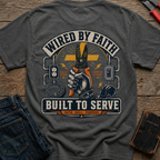 Wired By Faith T-Shirt