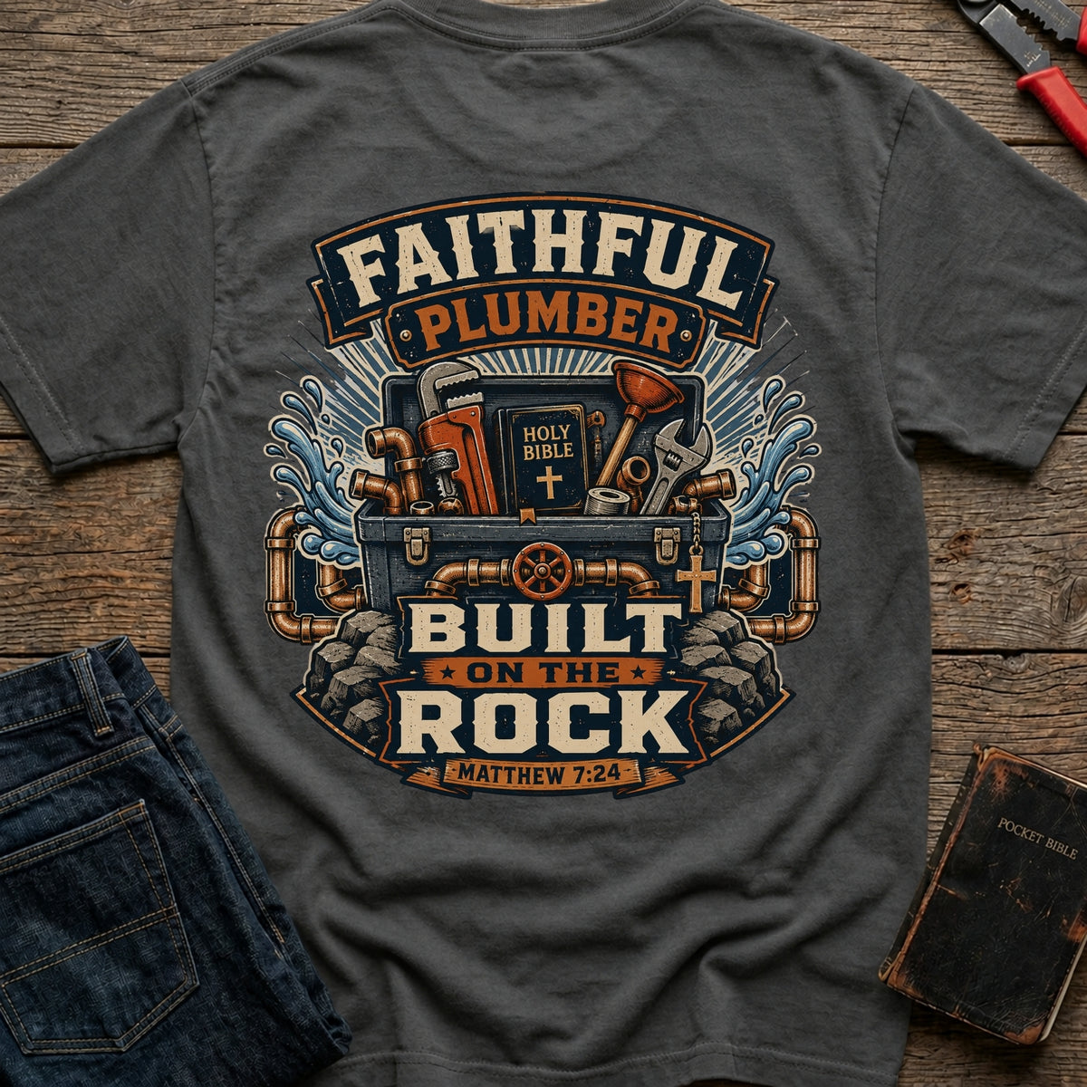 Faithful Plumber T-Shirt