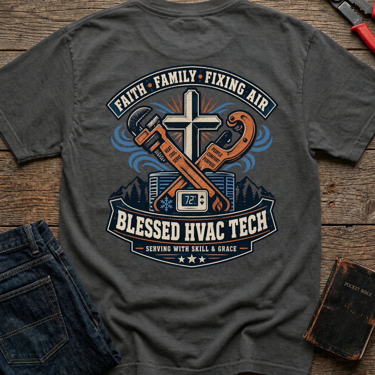 Blessed HVAC T-Shirt