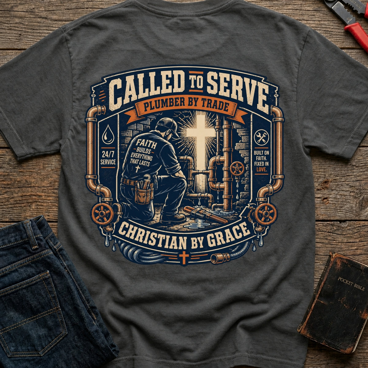 Plumber By Trade T-Shirt