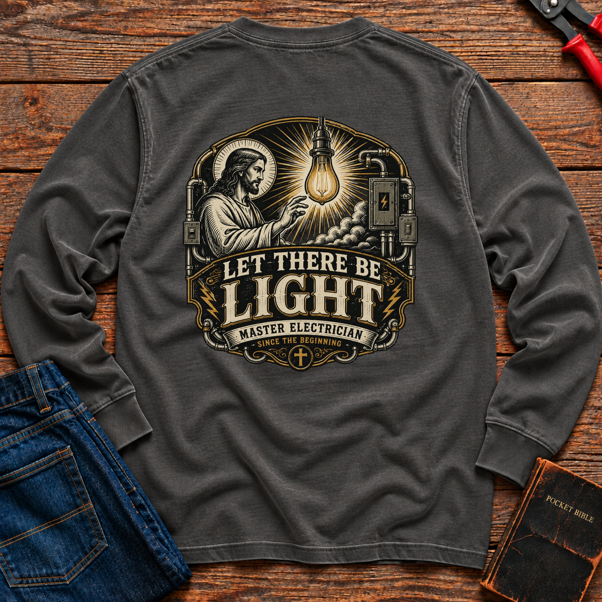 Let There Be Light Long Sleeve T-Shirt