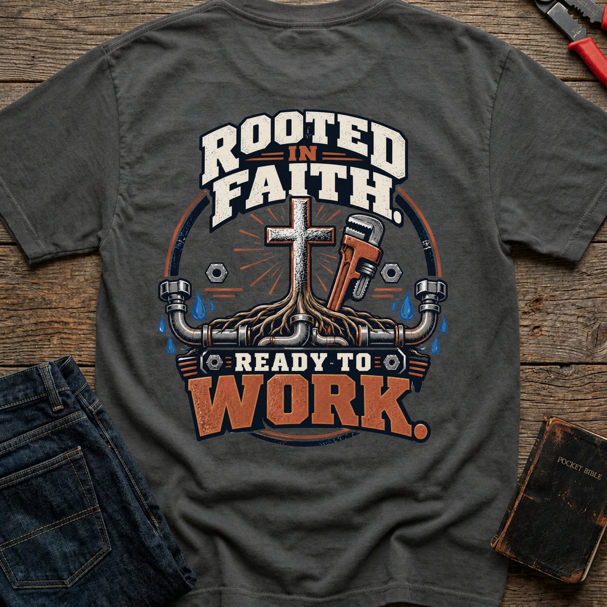 Rooted in Faith T-Shirt