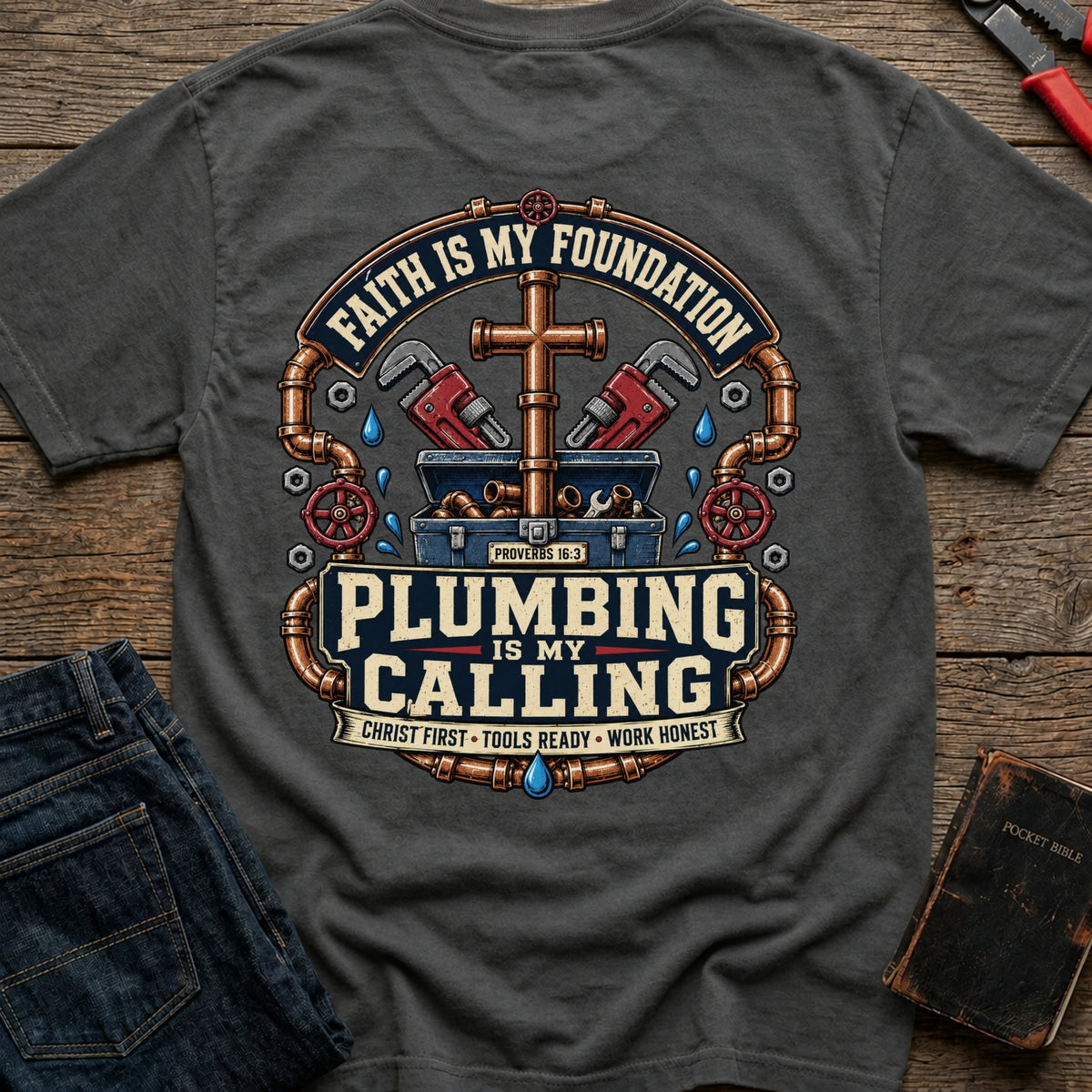 Plumbing Is My Calling T-Shirt