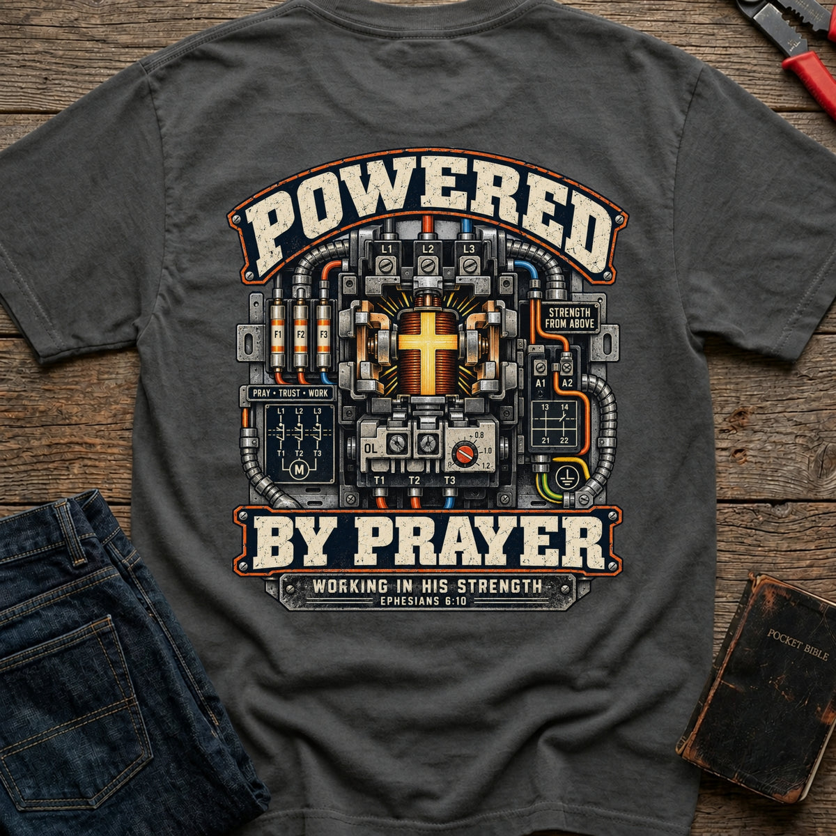 Powered By Prayer T-Shirt