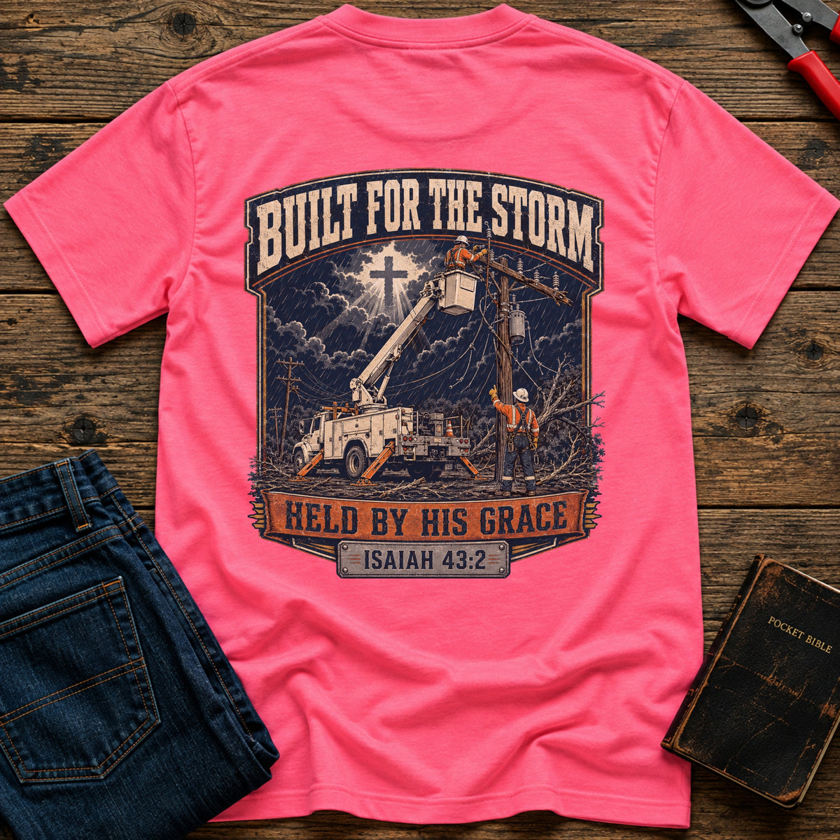 Built For The Storm Hi-Vis T-Shirt