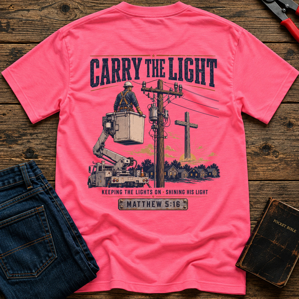 Carry The Light Hi-Vis T-Shirt