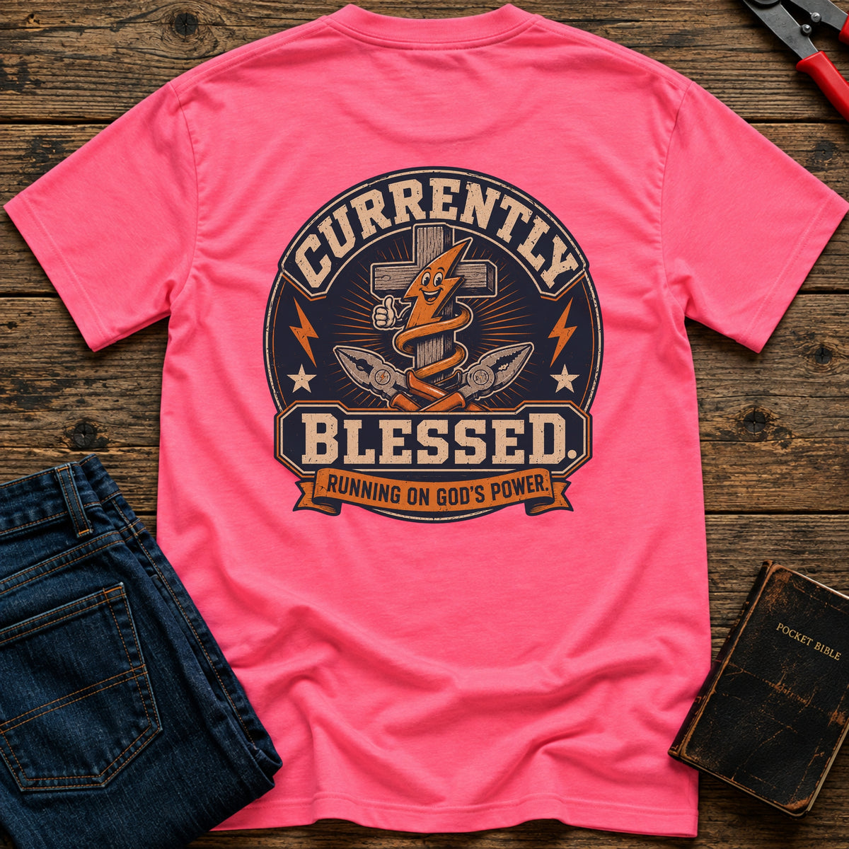 Currently Blessed Hi-Vis T-Shirt