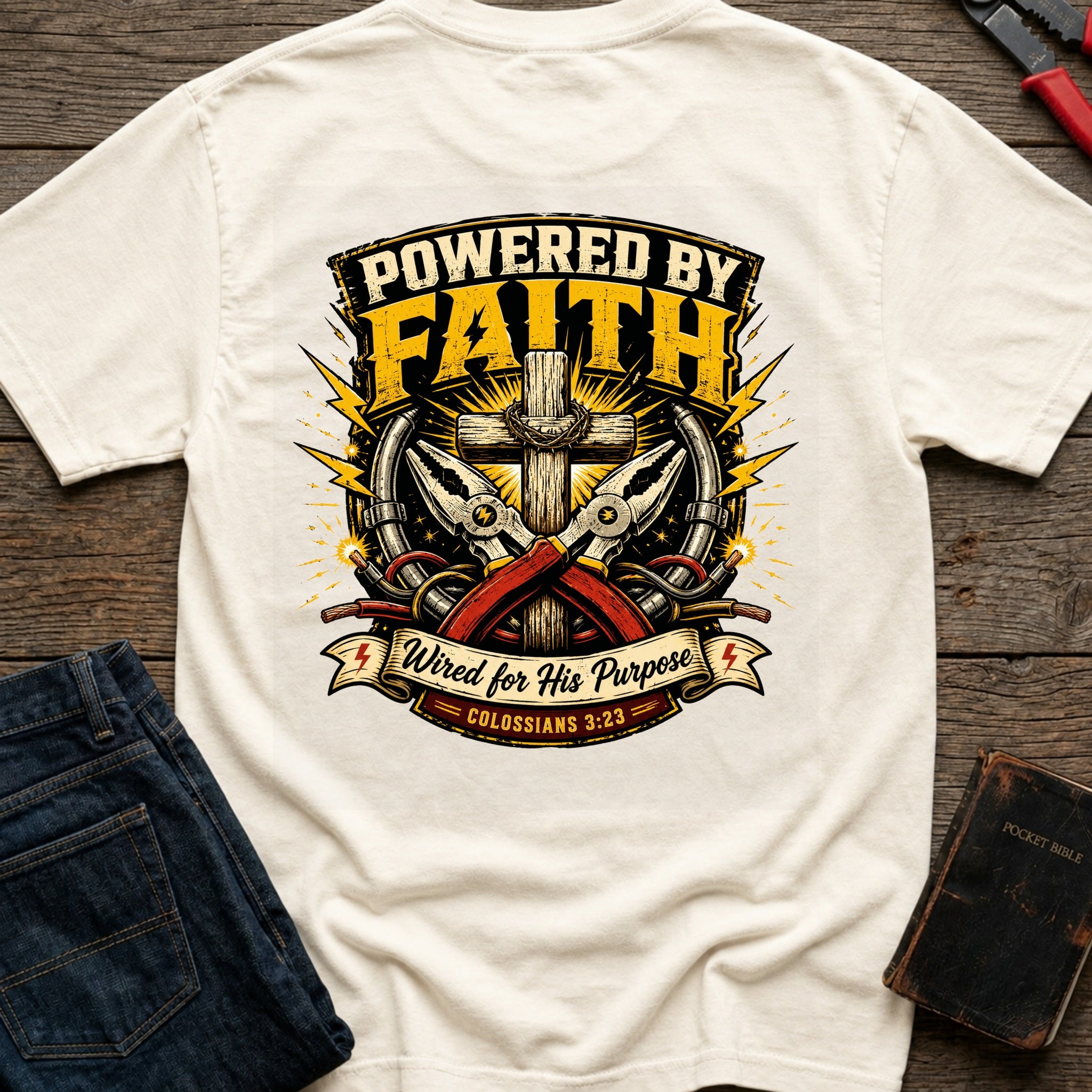 CrossGritOS|asset=97|template=3|color=Ivory|view=back|file=Powered-By-Faith-Wired-for-His-Purpose-T-Shirt-6a4d348a792210fee9060ec9-printify-art-1-2_Ivory_back_template-3.jpg