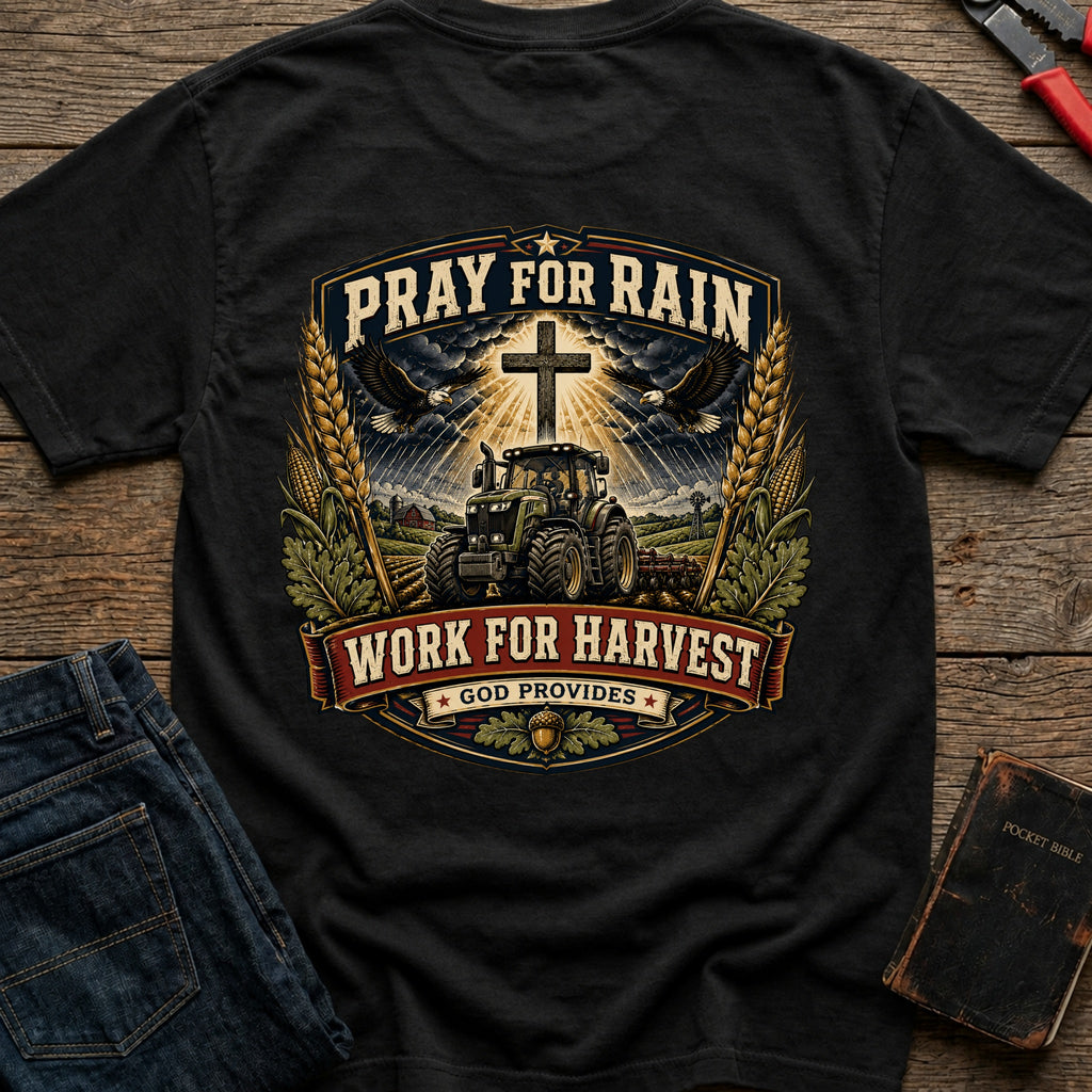 CrossGritOS|asset=57|template=4|color=Black|view=back|file=Pray-For-Rain-T-Shirt-6a5002f76dfed496800ad62e-printify-art-1-2_Black_back_template-4.jpg