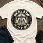 CrossGritOS|asset=43|template=3|color=Ivory|view=back|file=Refined-By-Fire-Driven-By-Faith-T-Shirt-6a553eea4c3e40d240089410-printify-art-1-2_Ivory_back_template-3.jpg