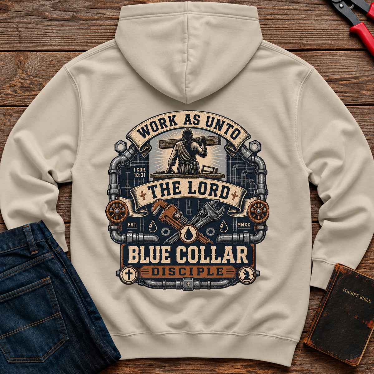 Work As Unto The Lord Hoodie