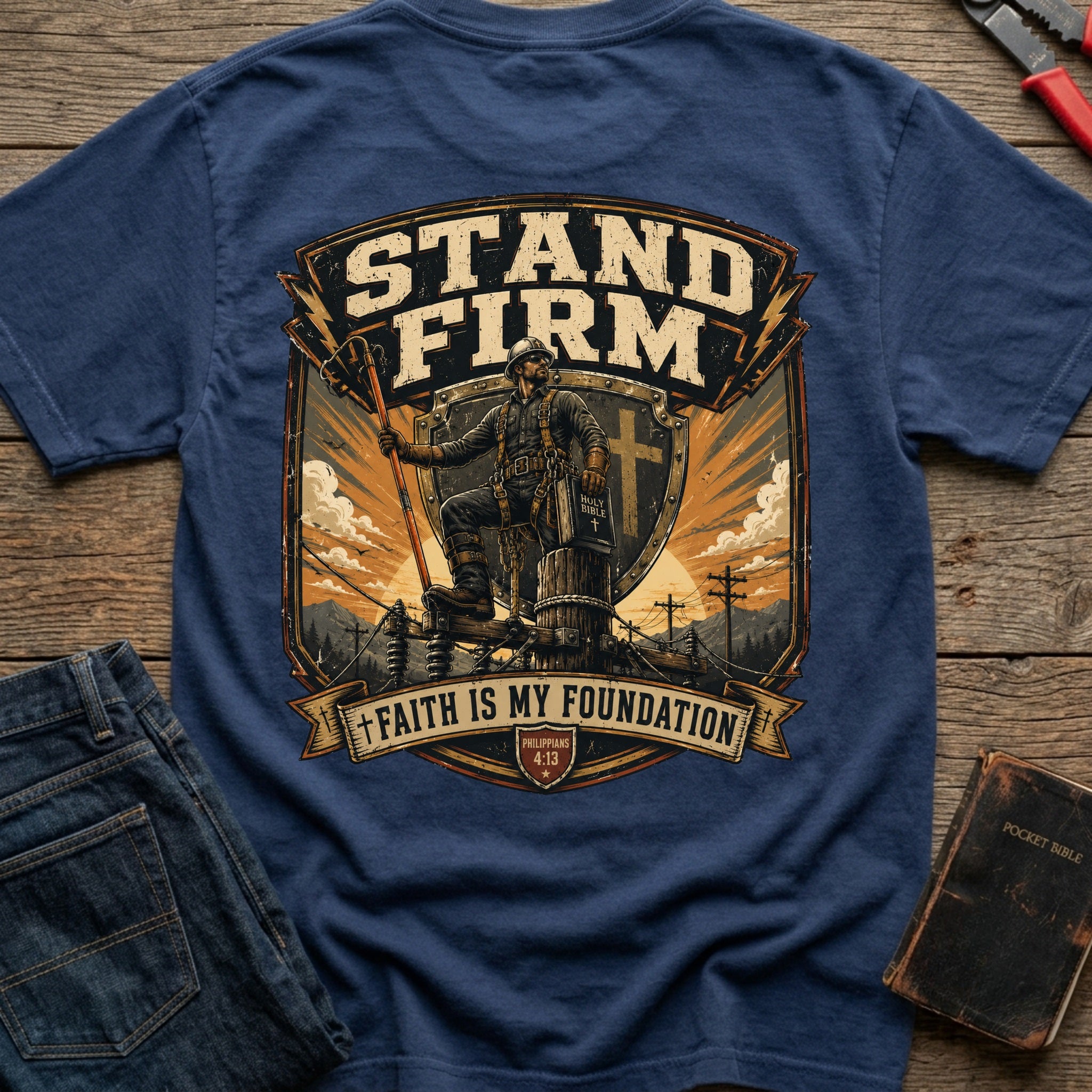 CrossGritOS|asset=42|template=2|color=Navy|view=back|file=Stand-Firm-Faith-Is-My-Foundation-T-Shirt-6a553f72dea358be2a00cbe3-printify-art-1-2_Navy_back_template-2.jpg