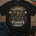 CrossGritOS|asset=25|template=4|color=Black|view=back|file=The-Living-Water-Never-Fails-T-Shirt-6a56b853d358db9acf0b174a-printify-art-1-2_Black_back_template-4.jpg