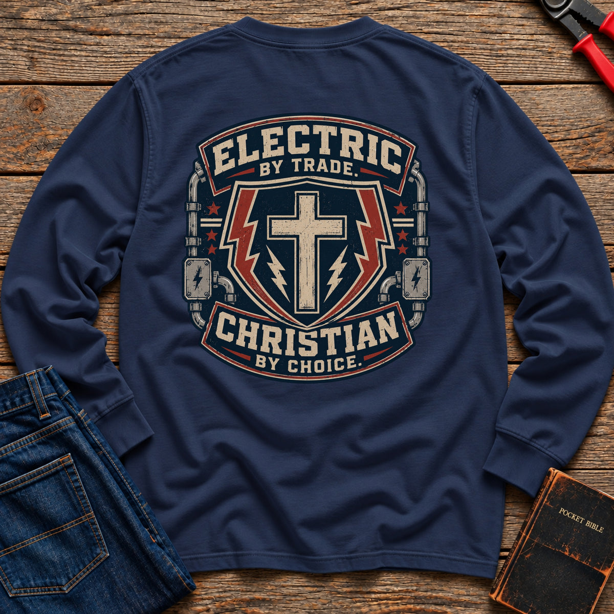 Electric By Trade Long Sleeve T-Shirt
