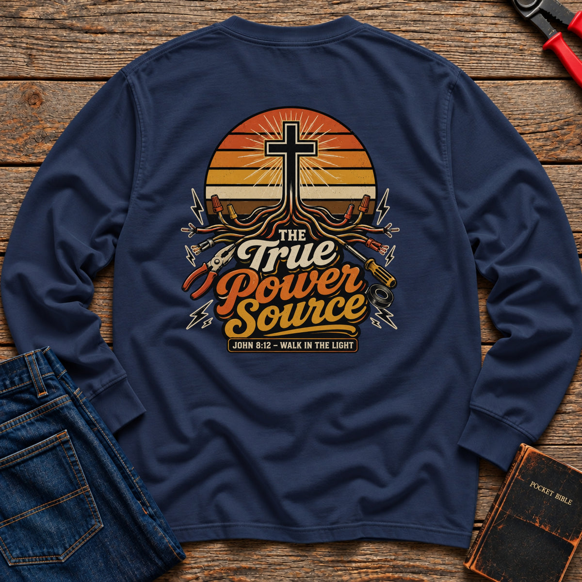 True Power Source Long Sleeve T-Shirt