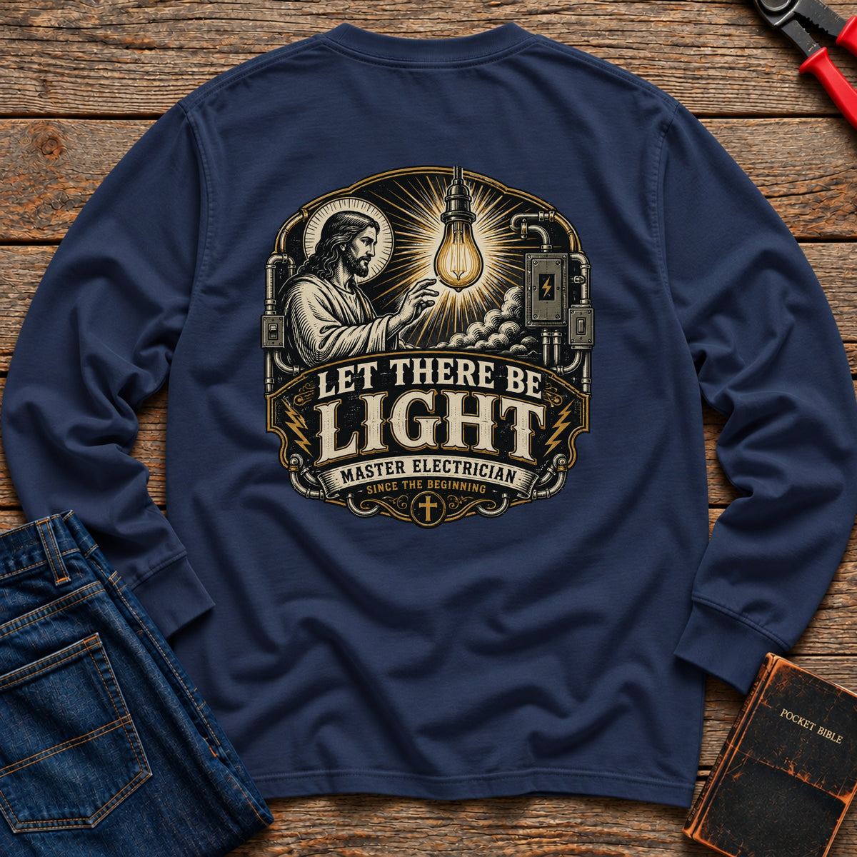 Let There Be Light Long Sleeve T-Shirt