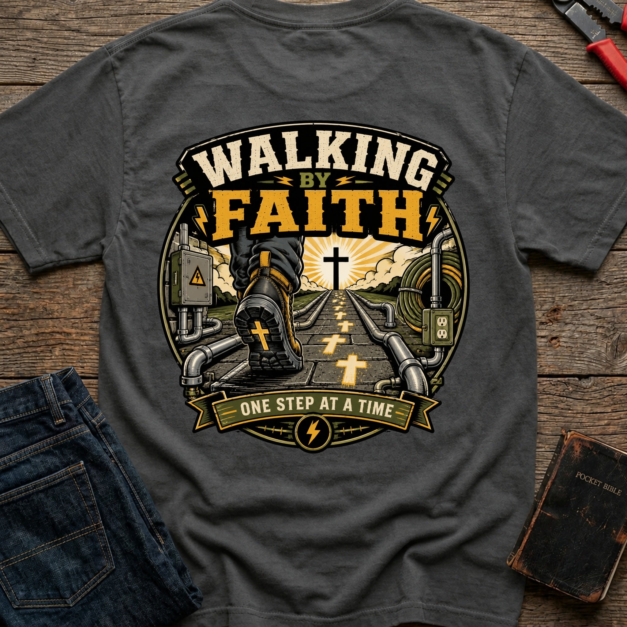 CrossGritOS|asset=87|template=1|color=Pepper|view=back|file=Walking-By-Faith-T-Shirt-6a4d3b6d3fcdce69cd0ad980-printify-art-1-2_Pepper_back_template-1.jpg