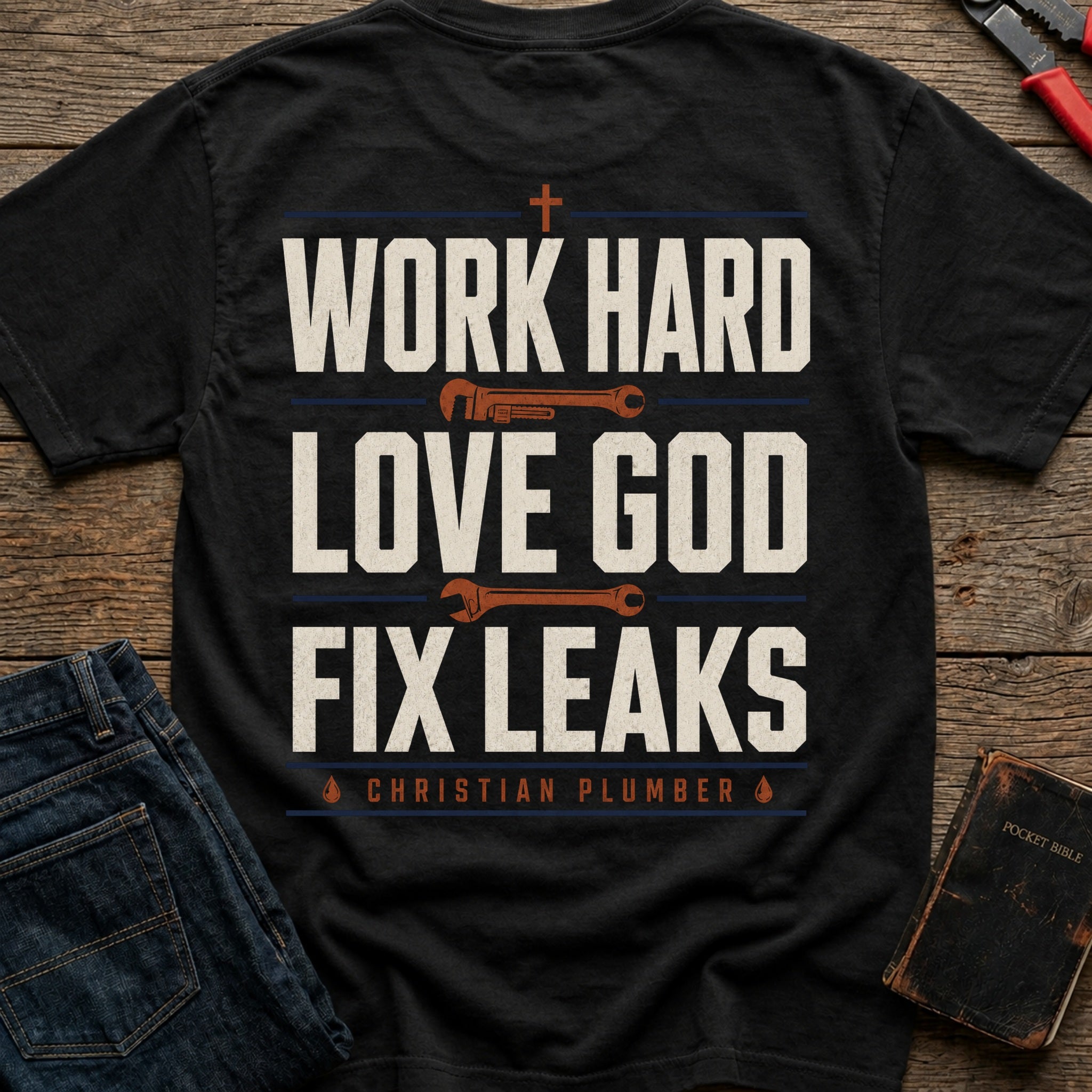 CrossGritOS|asset=23|template=4|color=Black|view=back|file=Work-Hard-Love-GOD-Fix-Leaks-T-Shirt-6a56b95a87ac713579063404-printify-art-2-2_Black_back_template-4.jpg