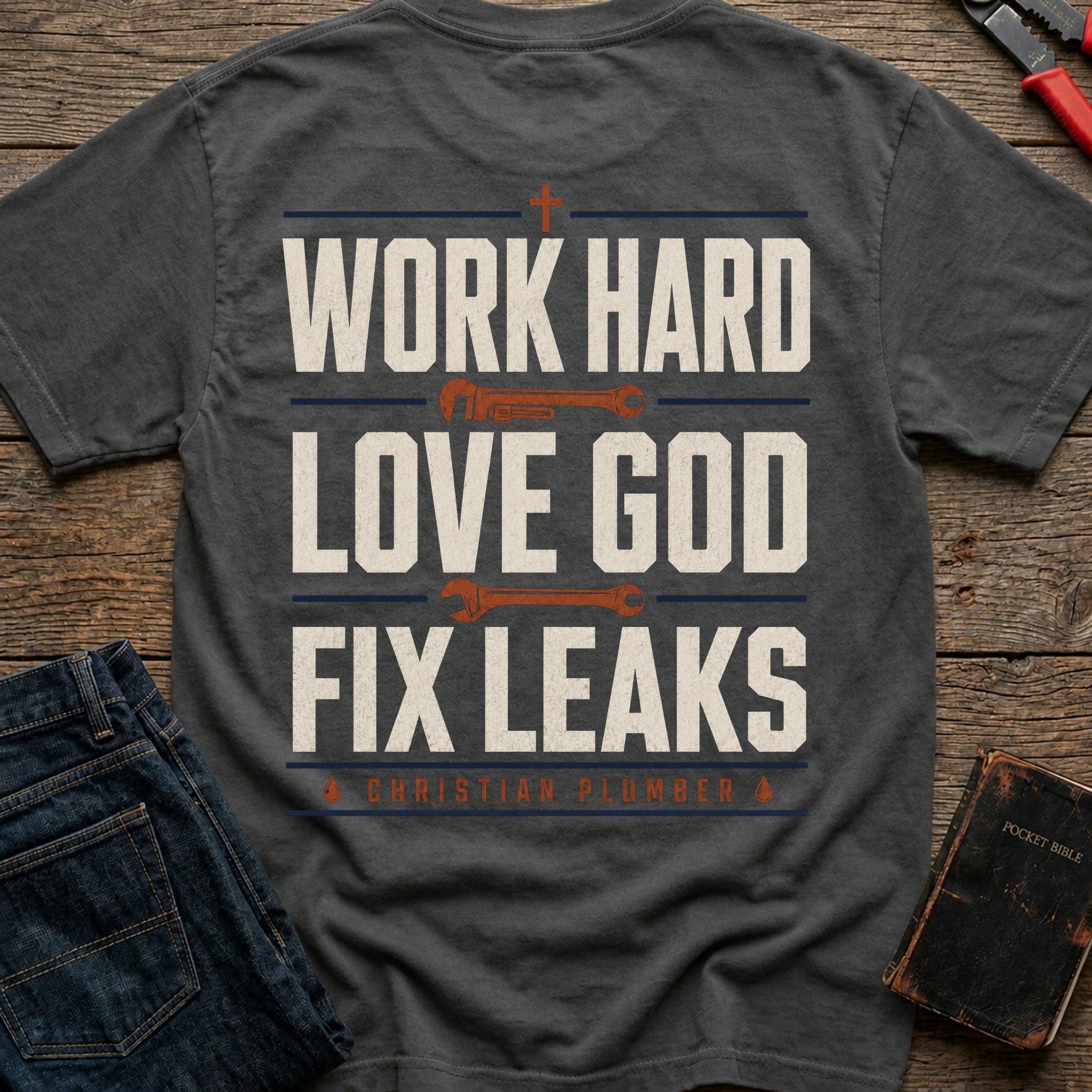 CrossGritOS|asset=23|template=1|color=Pepper|view=back|file=Work-Hard-Love-GOD-Fix-Leaks-T-Shirt-6a56b95a87ac713579063404-printify-art-2-2_Pepper_back_template-1.jpg