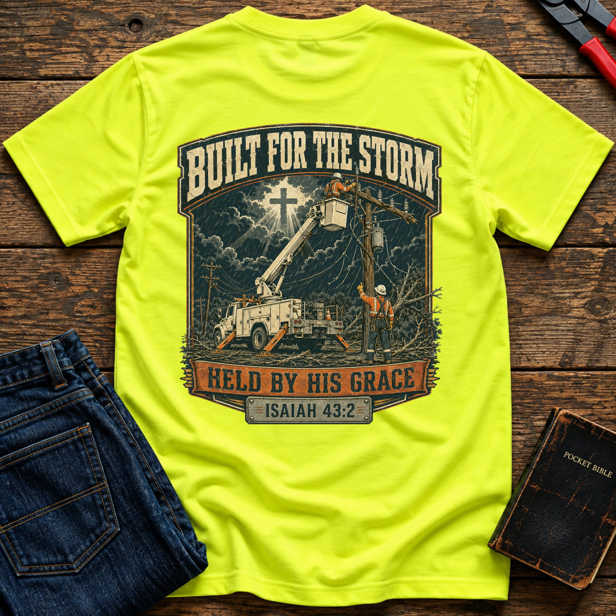 Built For The Storm Hi-Vis T-Shirt