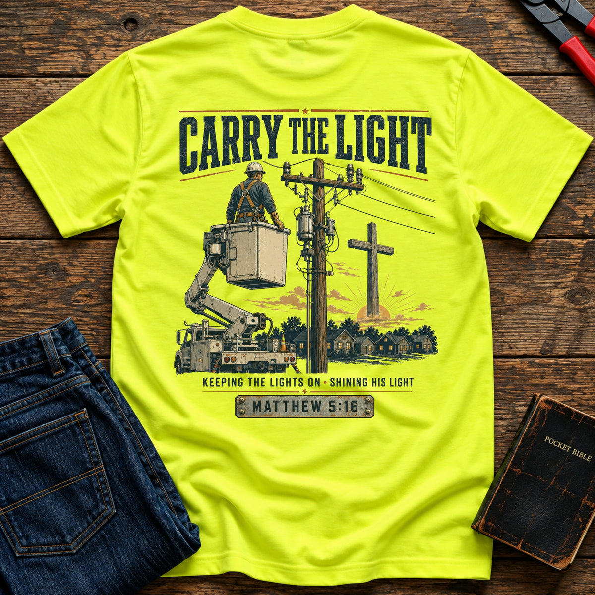 Carry The Light Hi-Vis T-Shirt
