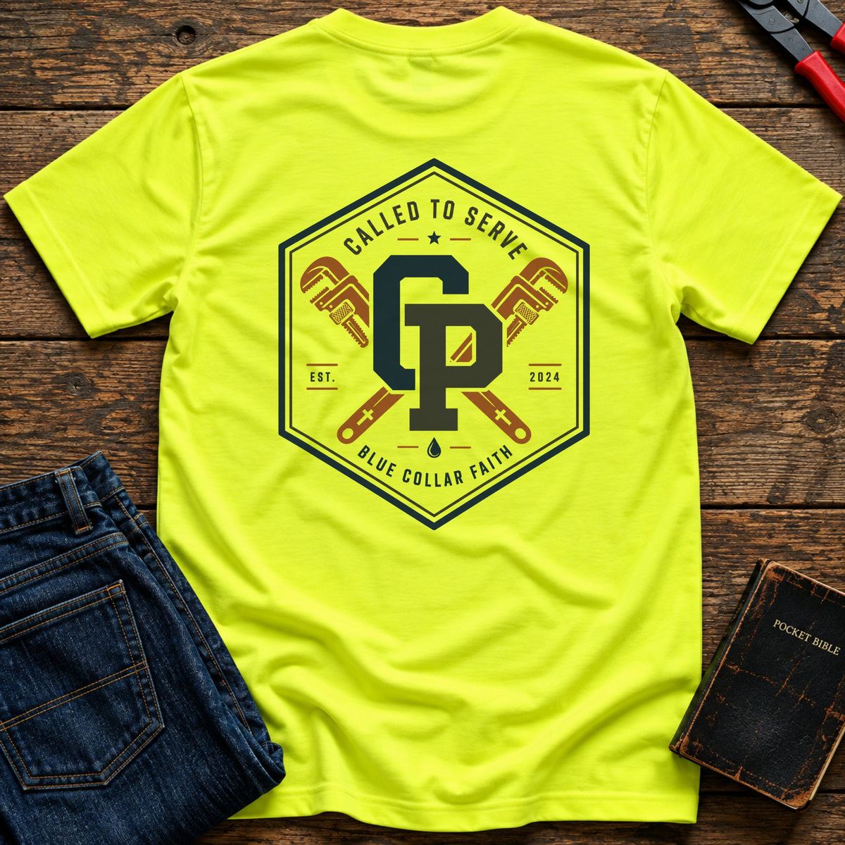 Called To Serve Hi-Vis T-Shirt